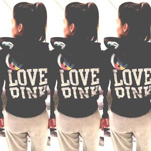 Victoria Secret PINK Jeweled Sweatshirt rare